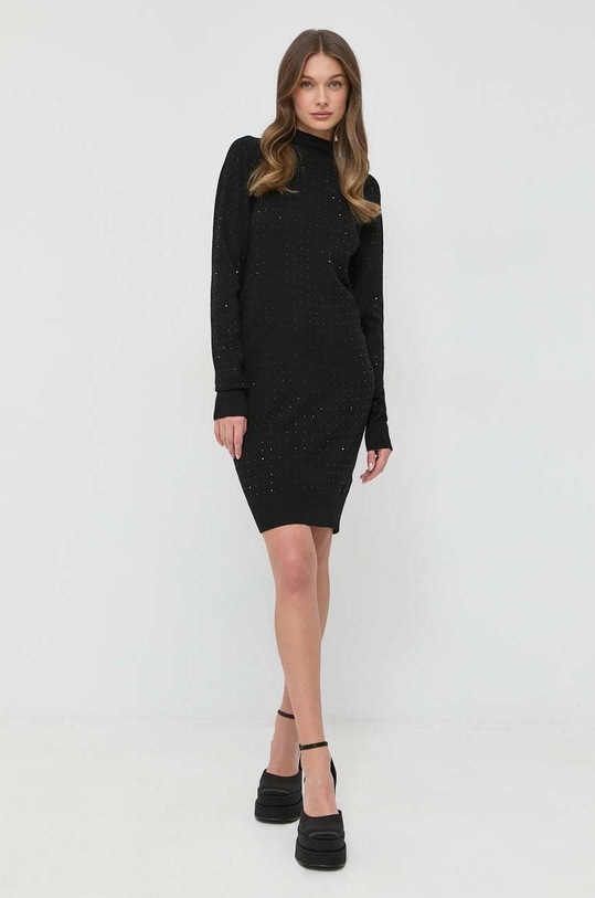 Šaty Karl Lagerfeld 230W1358 černá SS23