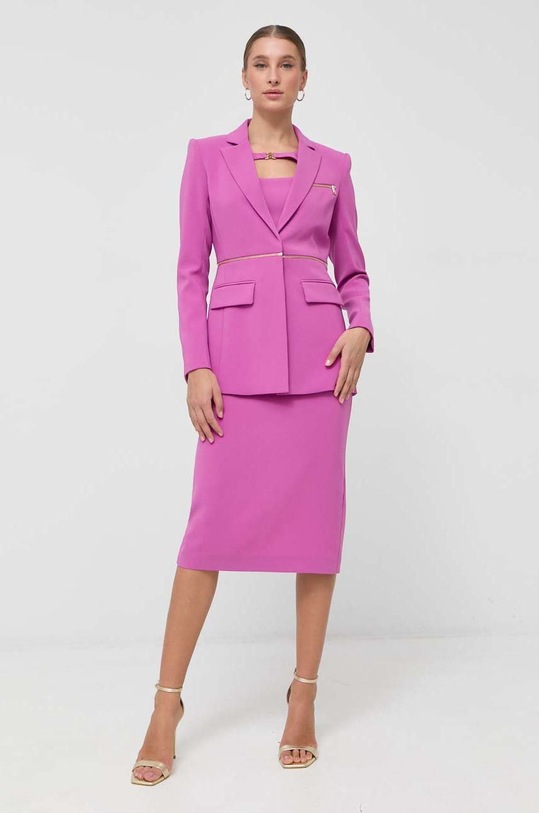 Patrizia Pepe sukienka 8A1109.A6F5 fioletowy SS23