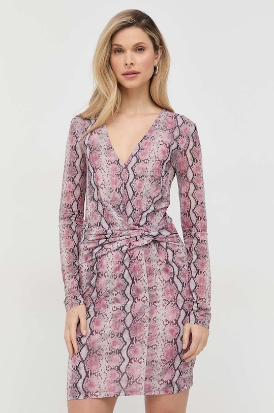 Patrizia Pepe sukienka wzorzyste multicolor 8A1115.J094