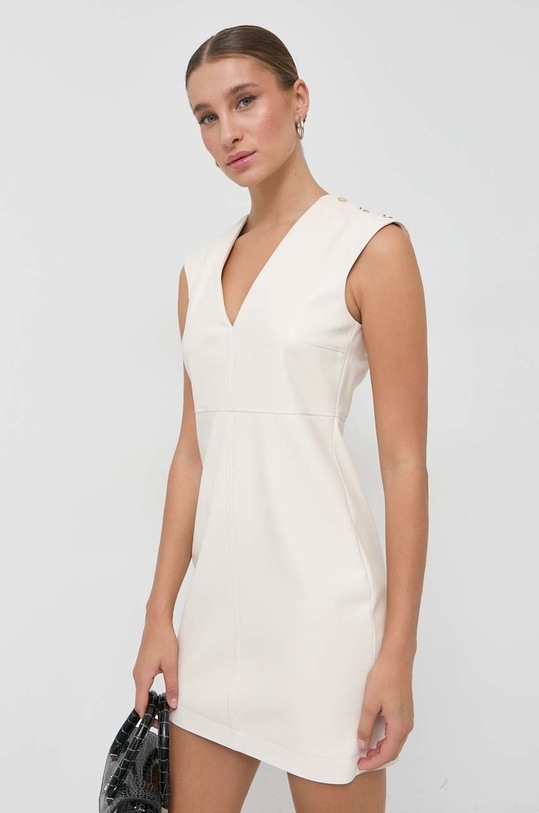 Patrizia Pepe sukienka casual beżowy 8A1058.E005