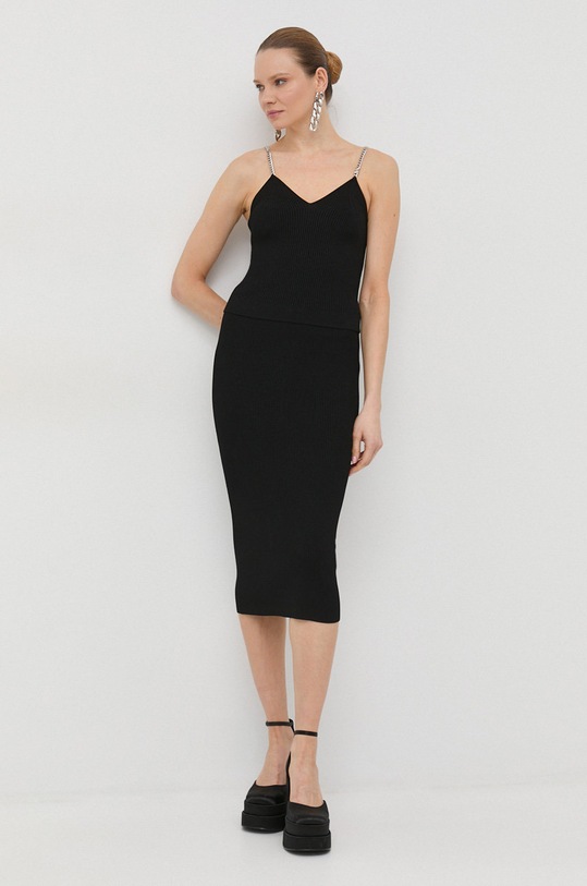 Top MICHAEL Michael Kors MF260EM33D μαύρο SS23