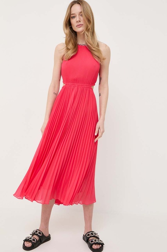 Рокля MICHAEL Michael Kors MR381E77R3 розов SS23