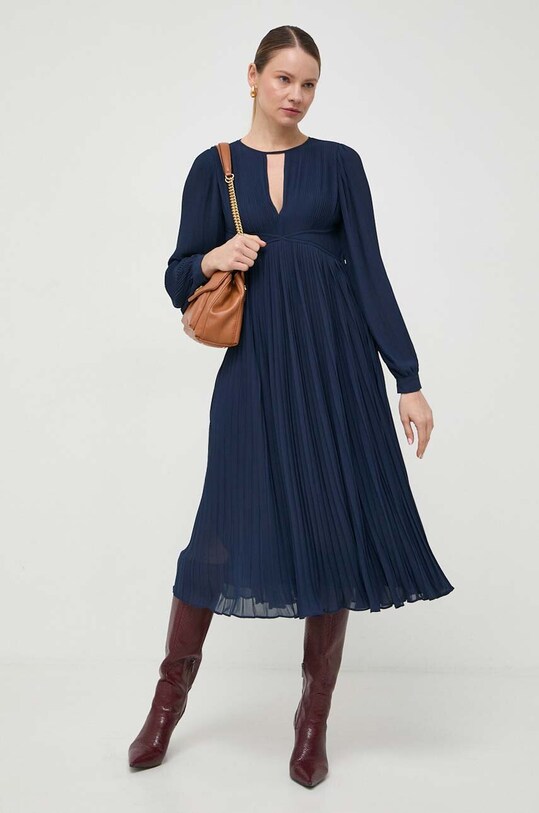 MICHAEL Michael Kors rochie midi bleumarin MR381FY7R3