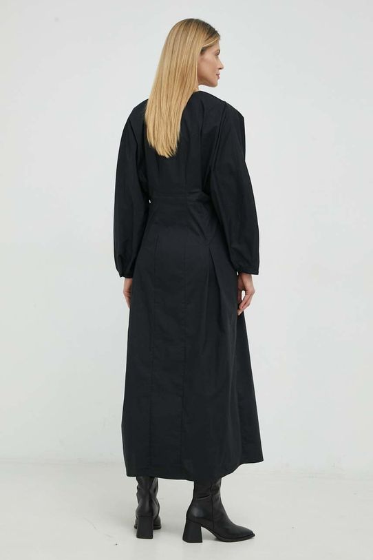 Odjeća Pamučna haljina By Malene Birger Q70321060 crna