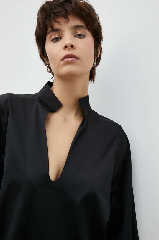 By Malene Birger sukienka wełniana czarny Q71199009