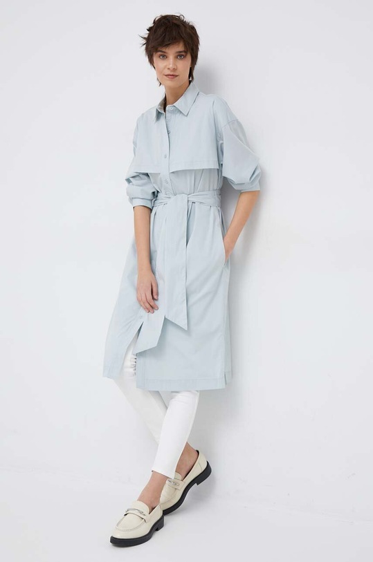 Dkny rochie mini turcoaz P2KB1Q57