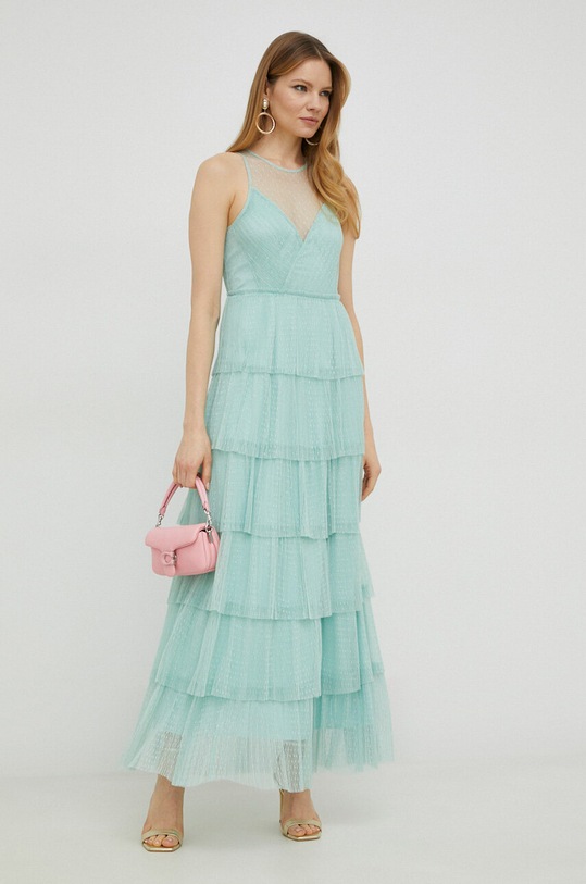 Twinset vestito maxi verde 231TP2443