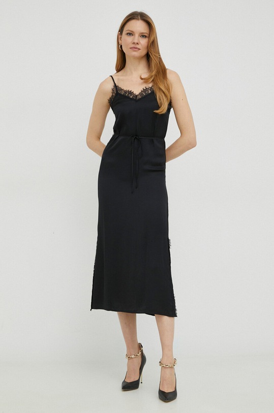 Haljina Twinset midi crna 231TP2435