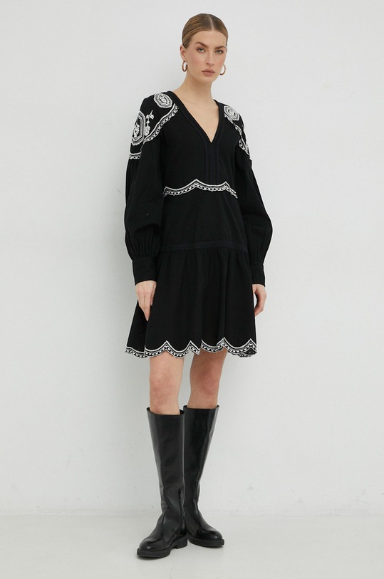 Twinset sukienka 231TP2490 czarny SS23