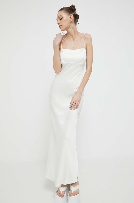 Šaty Abercrombie & Fitch KI159.2798.100 béžová SS23