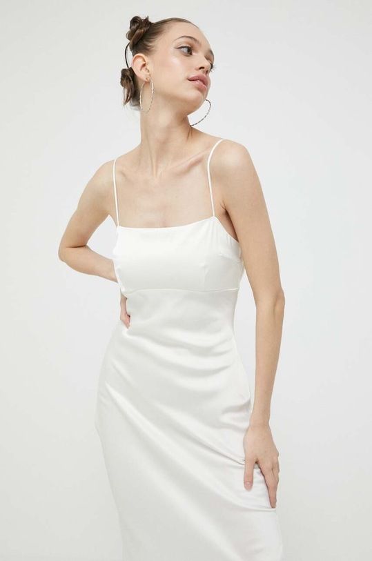 Šaty Abercrombie & Fitch KI159.2798.100 béžová