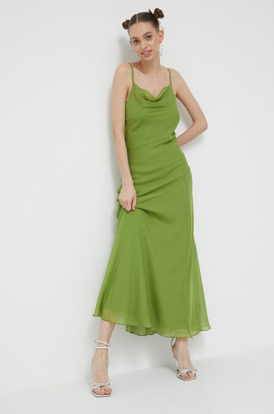 Haljina Abercrombie & Fitch KI159.2868.320 tirkizna SS23