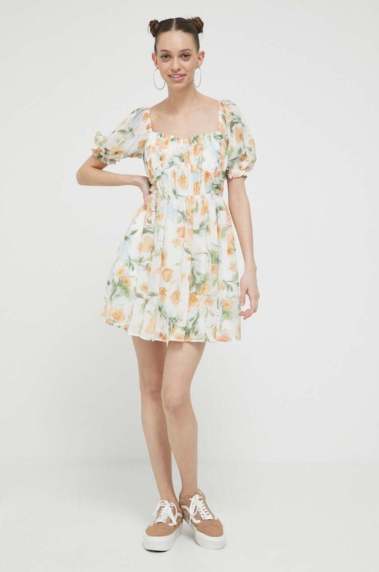 Šaty Abercrombie & Fitch KI159.2877.702 oranžová SS23