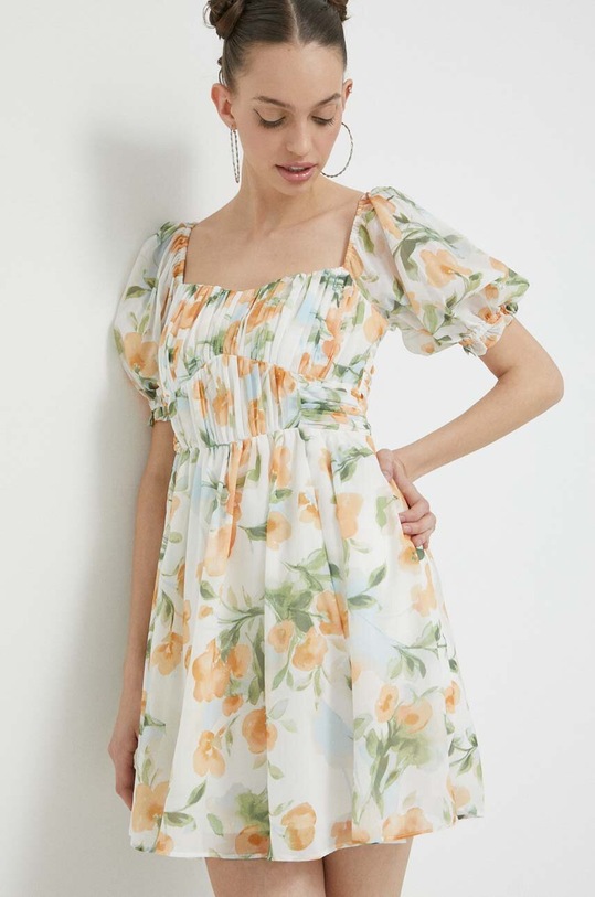 Oblečení Šaty Abercrombie & Fitch KI159.2877.702 oranžová