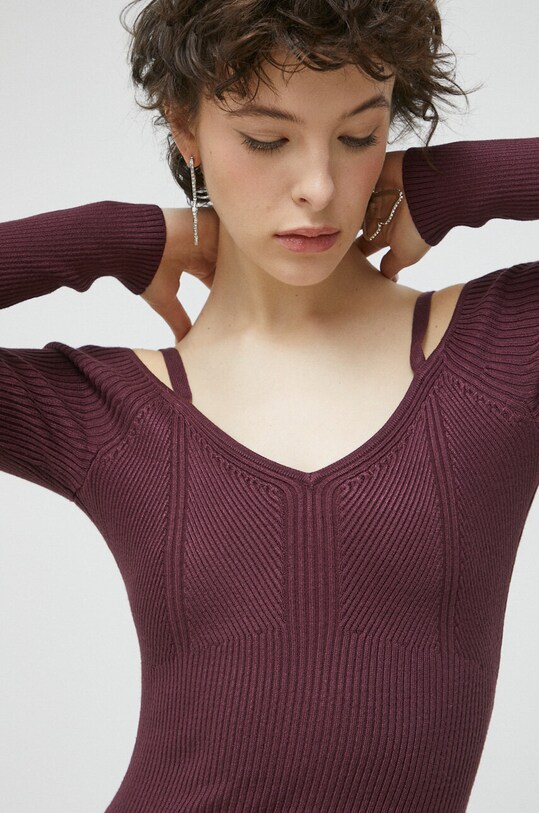 Abercrombie & Fitch rochie burgundia KI159.2896.620