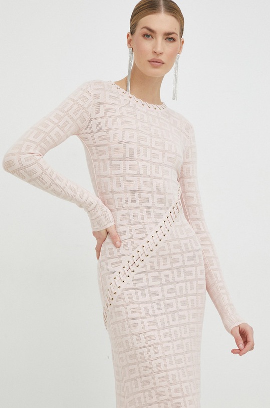 Φόρεμα Elisabetta Franchi ροζ AM59B31E2