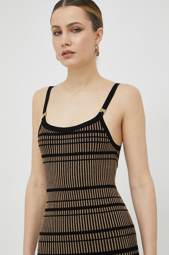 Šaty Elisabetta Franchi čierna AM65M31E2