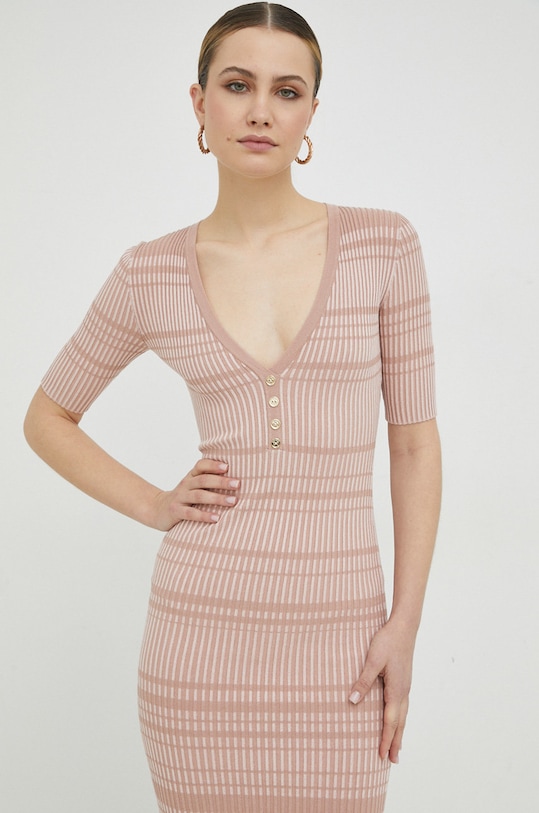 Elisabetta Franchi rochie roz AM66M31E2