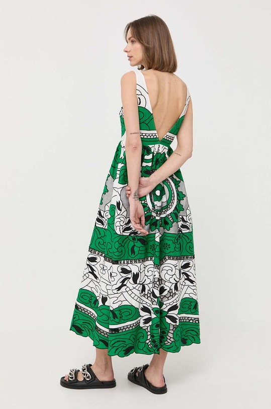 Одежда Хлопковое платье Red Valentino 2R0VA23F6T3 белый