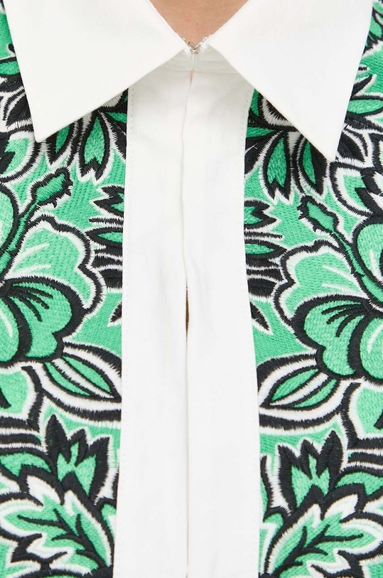 Red Valentino sukienka bawełniana 2R0VA23N6T4 biały