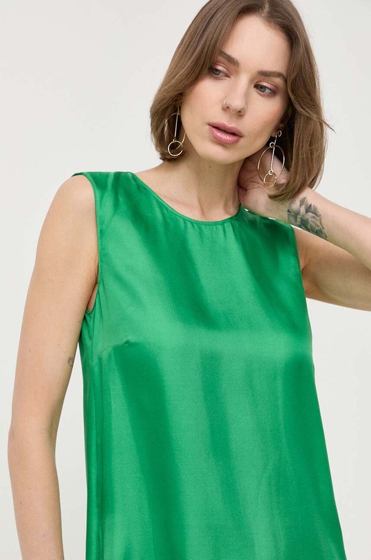 Red Valentino sukienka zielony 2R0VAHG06M1