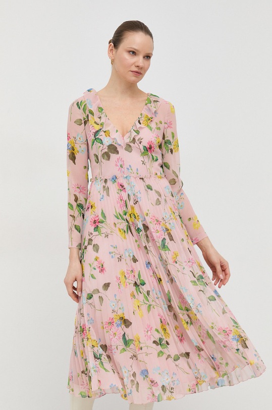 Šaty Red Valentino růžová 2R3VAGN56PM