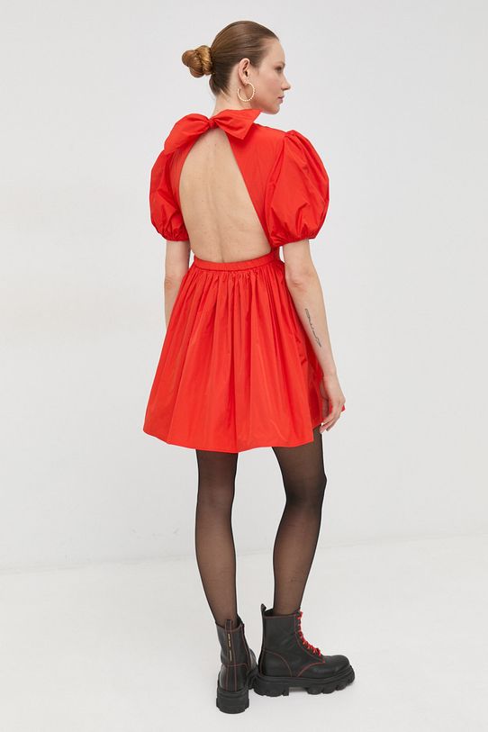 Ρούχα Φόρεμα Red Valentino 2R3VAGQ51FP πορτοκαλί