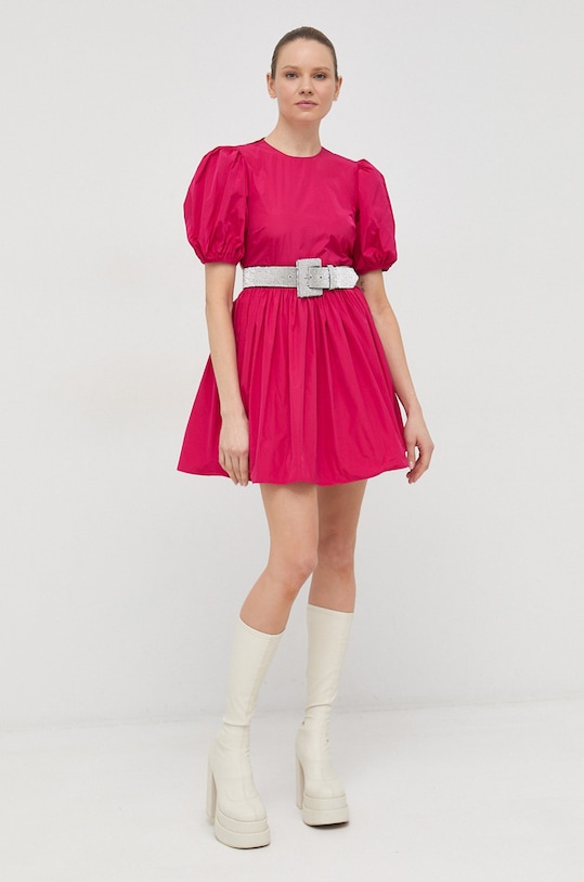 Рокля Red Valentino 2R3VAGQ51FP розов SS23