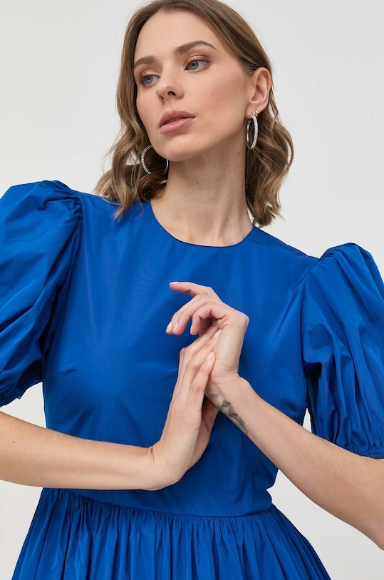 Šaty Red Valentino modrá 2R3VAGQ51FP