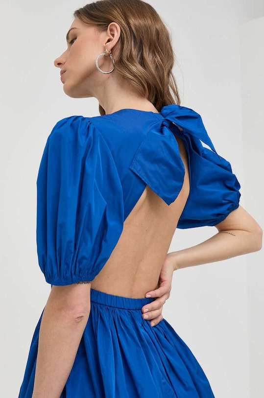 Šaty Red Valentino 2R3VAGQ51FP modrá