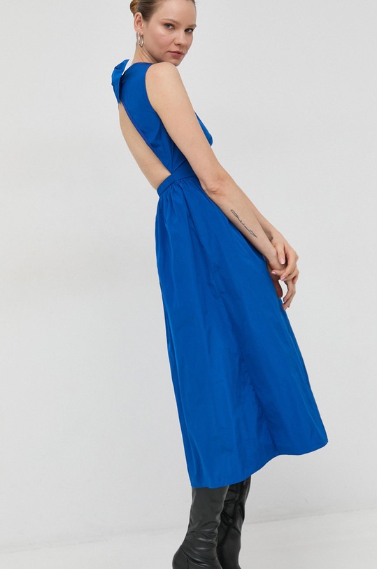 Red Valentino sukienka niebieski 2R3VAGQ91FP