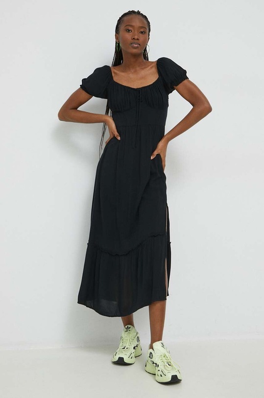 Φόρεμα Hollister Co. KI359.3112.900 μαύρο SS23