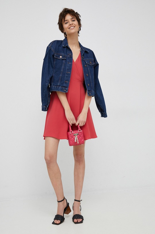 Pepe Jeans sukienka Patrizia PL953269.217 czerwony SS23
