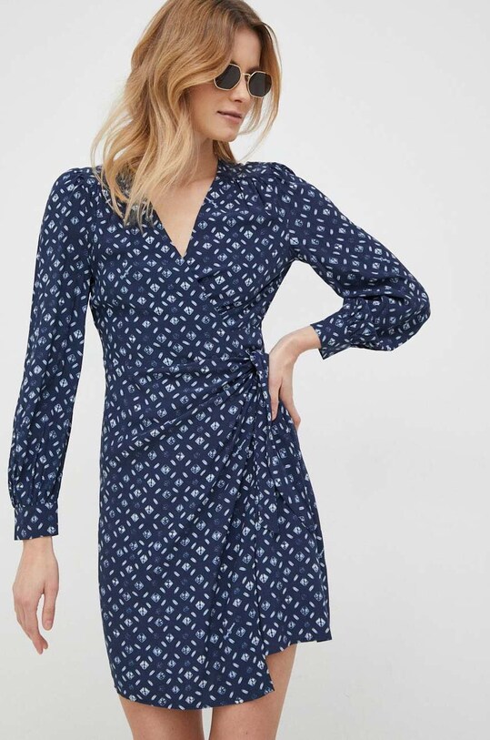 Obleka Pepe Jeans Mini mornarsko modra PL953252.0AA
