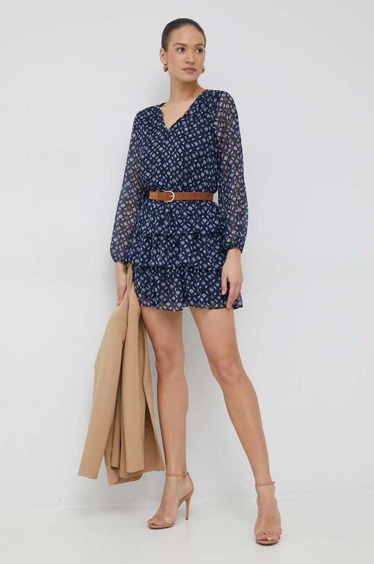 Pepe Jeans rochie Eyra PL953255.0AA bleumarin SS23