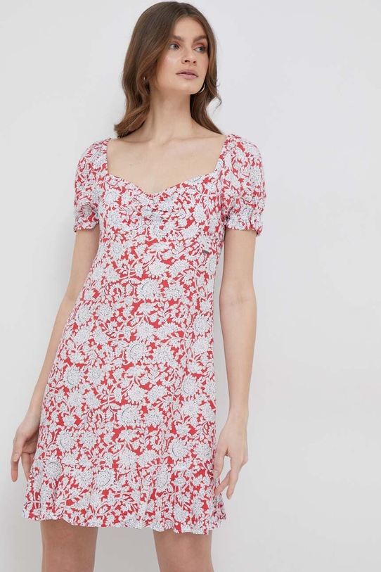 Pepe Jeans rochie Pavana mini rosu PL953298.0AA