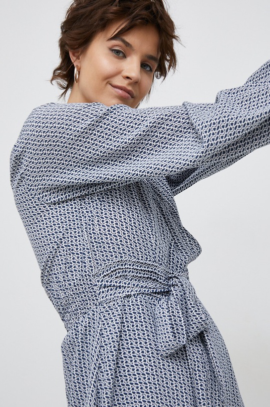 Pepe Jeans sukienka PL953224.0AA granatowy