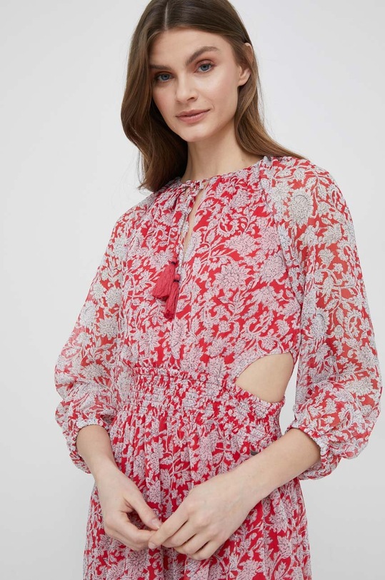Šaty Pepe Jeans Batilde červená PL953234.0AA