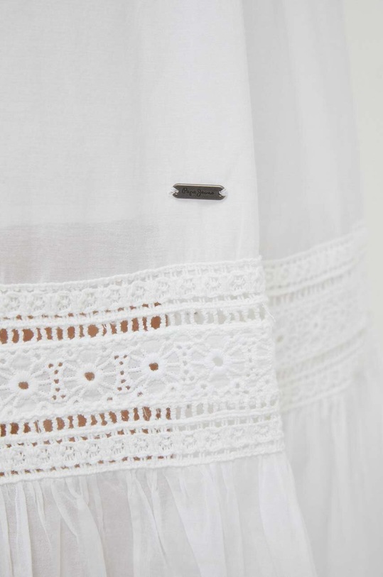 Φόρεμα Pepe Jeans Pirra PL953276.800 λευκό