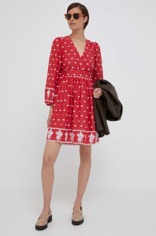 Pepe Jeans vestito PL953233.217 rosso SS23