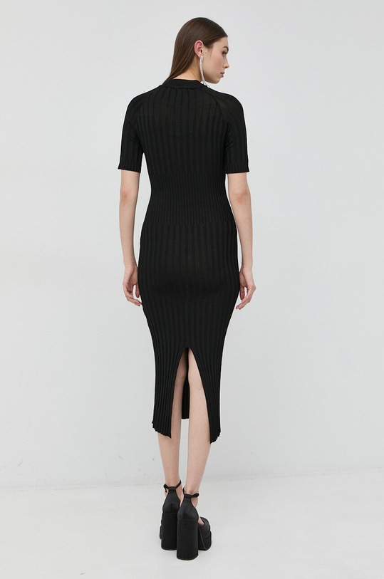 Haljina Trussardi 56D00707.0F000795 crna SS23