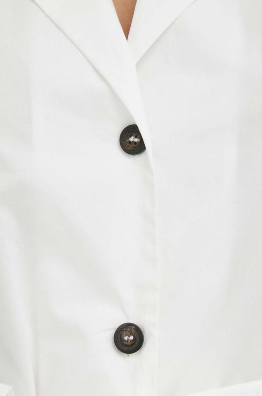 Памучна рокля Trussardi 56D00719.1T006183 бял