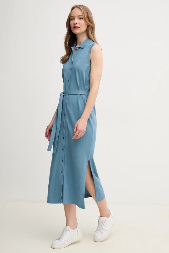 Šaty Lacoste modrá EF1107