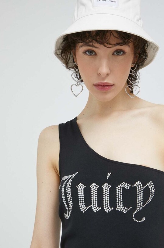 Juicy Couture sukienka czarny JCWED123324.101