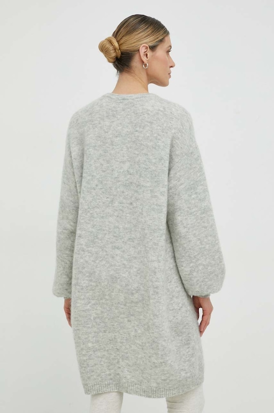 Odzież American Vintage sukienka wełniana VITO14BE23 szary