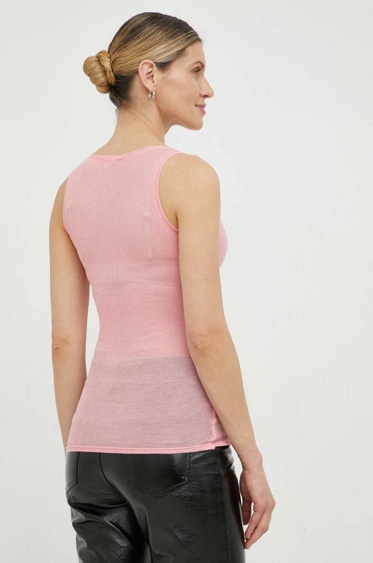 Îmbrăcăminte American Vintage rochie din bumbac MAS00E23 roz