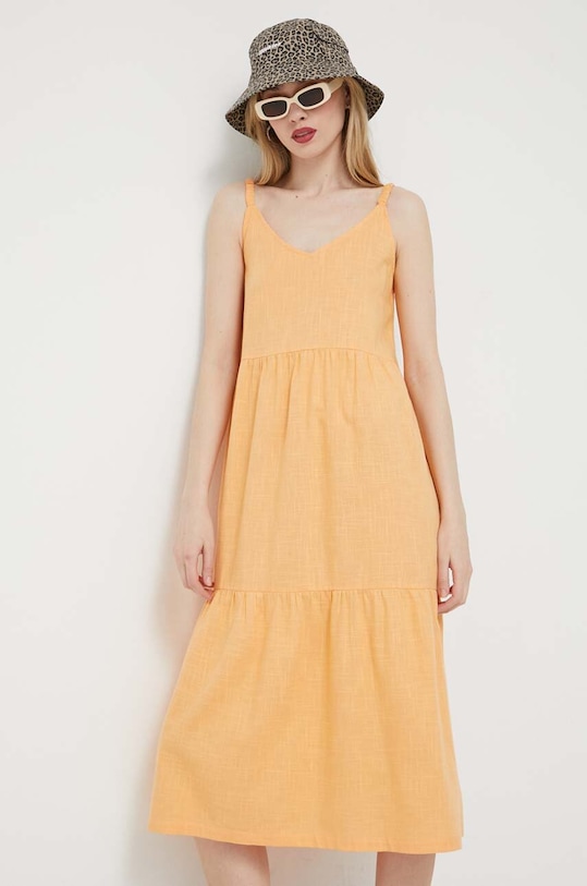 Рокля Roxy ERJWD03699 оранжев SS23