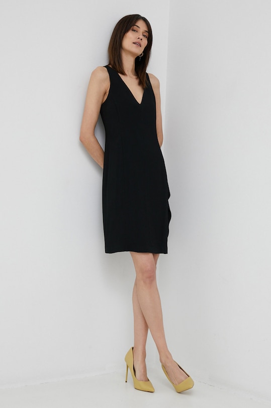 Emporio Armani rochie mini negru 3R2A73.2NQ2Z