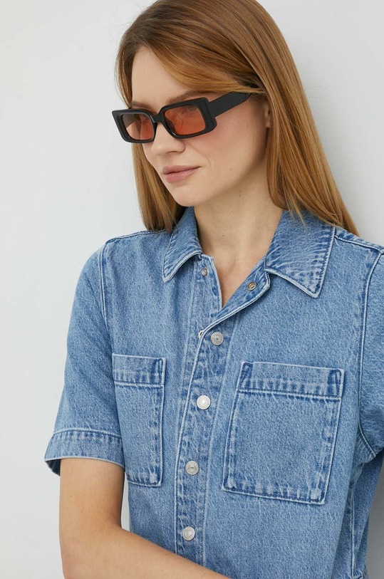 Levi's kombinezon jeansowy niebieski A4849.0001