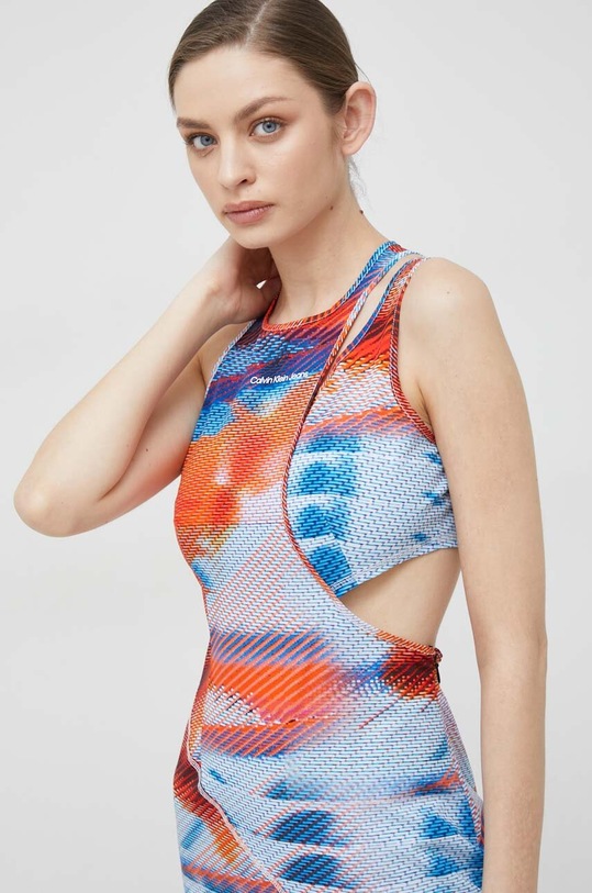 Calvin Klein Jeans sukienka multicolor J20J220760.PPYX